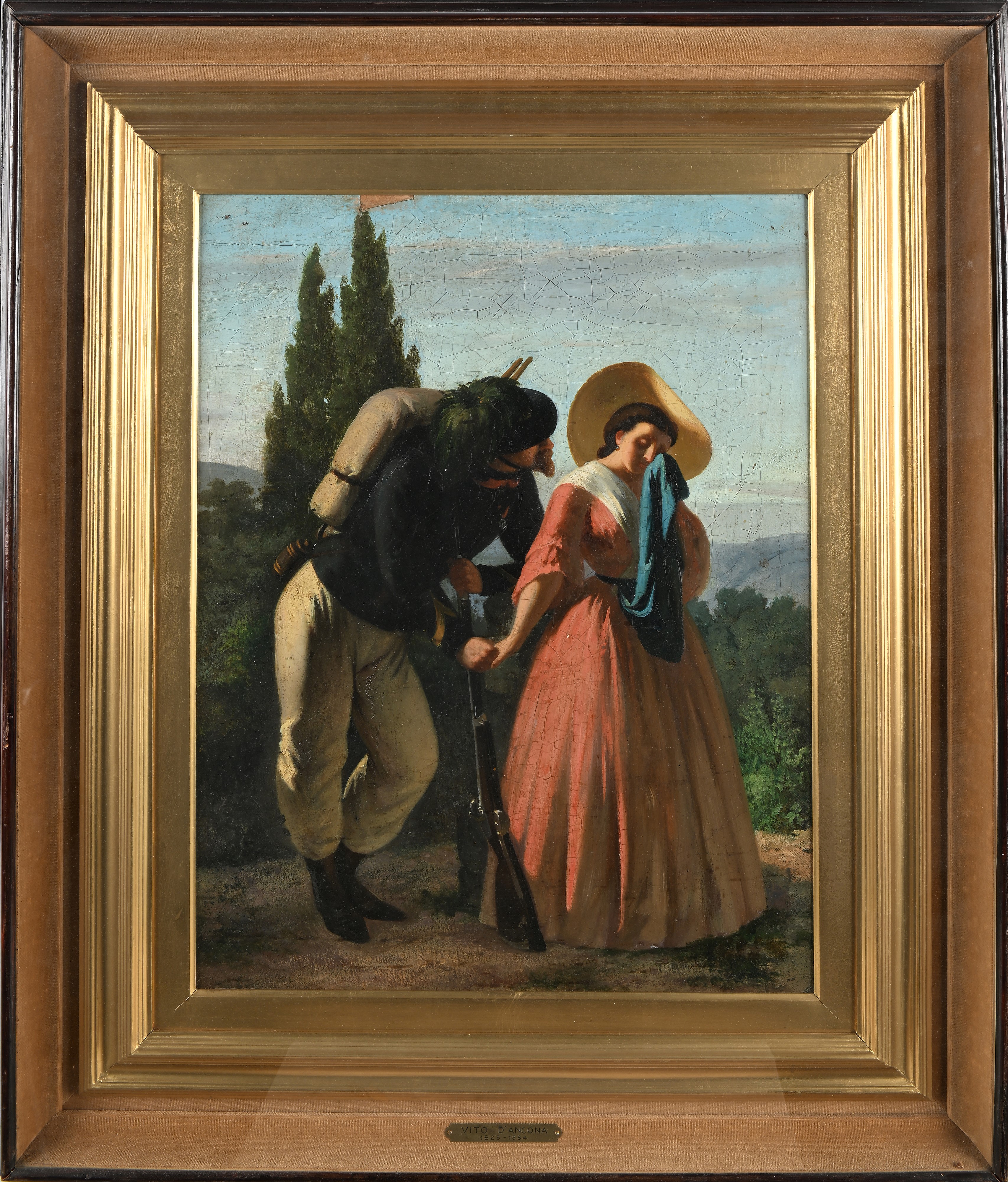 Antonio Puccinelli - La Partenza del Bersagliere