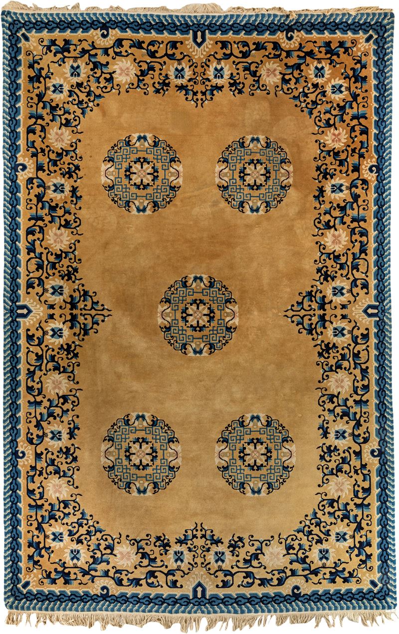 Tappeto Pechino, Cina, XX secolo