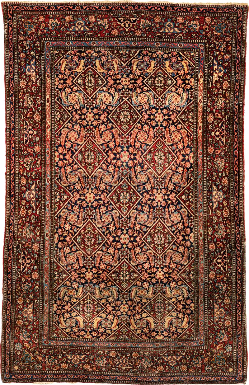 Tappeto Bidjar, Persia, Fine XIX - Inizio XX secolo