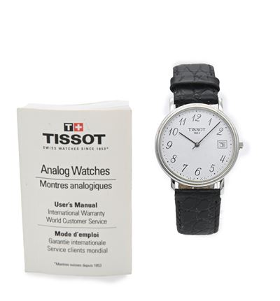 Tissot 870/970 - Orologio da Polso al Quarzo da Uomo in Acciaio con Datario