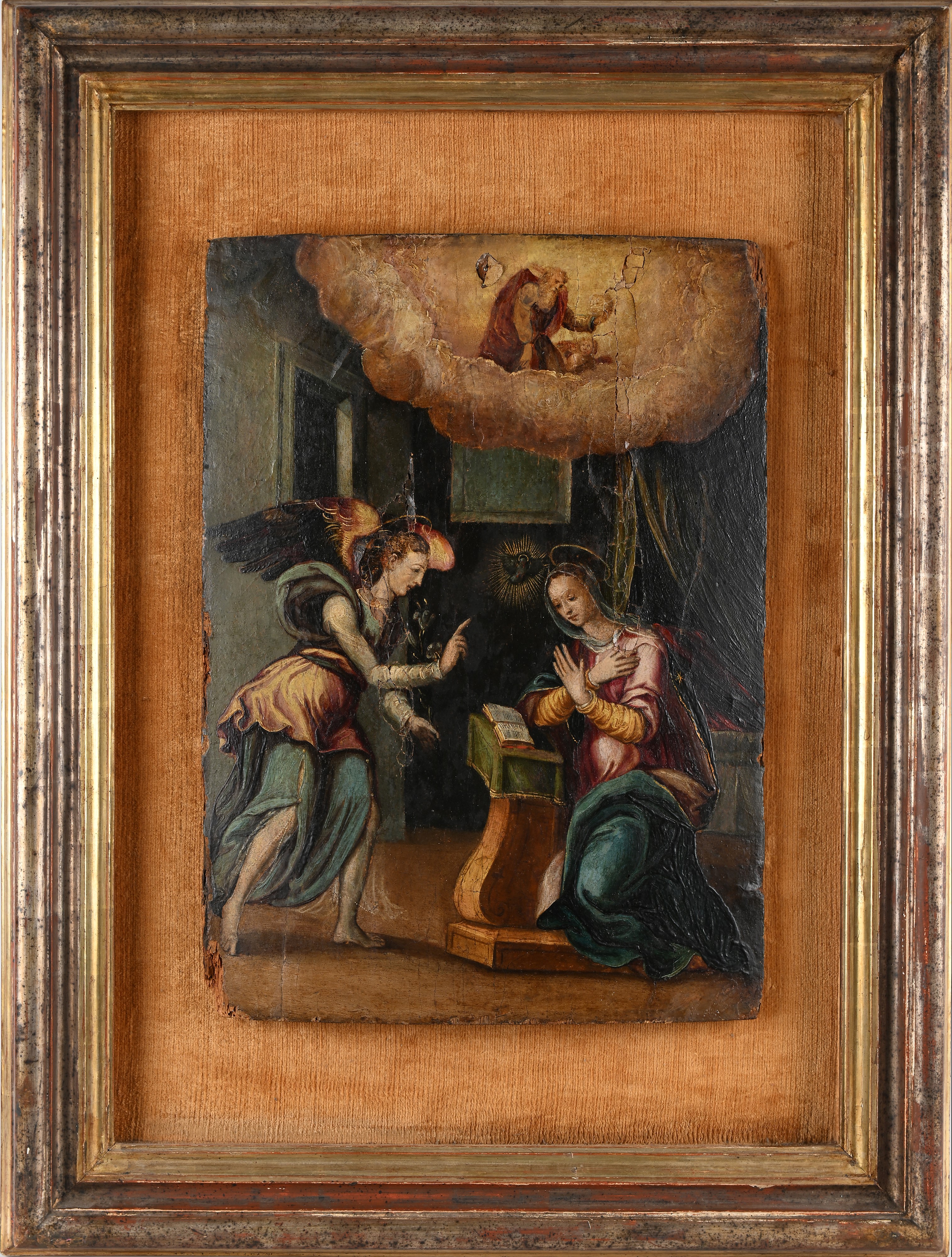 Scuola Italiana del XVI Secolo - Maestro del XVI Secolo - Annunciazione
