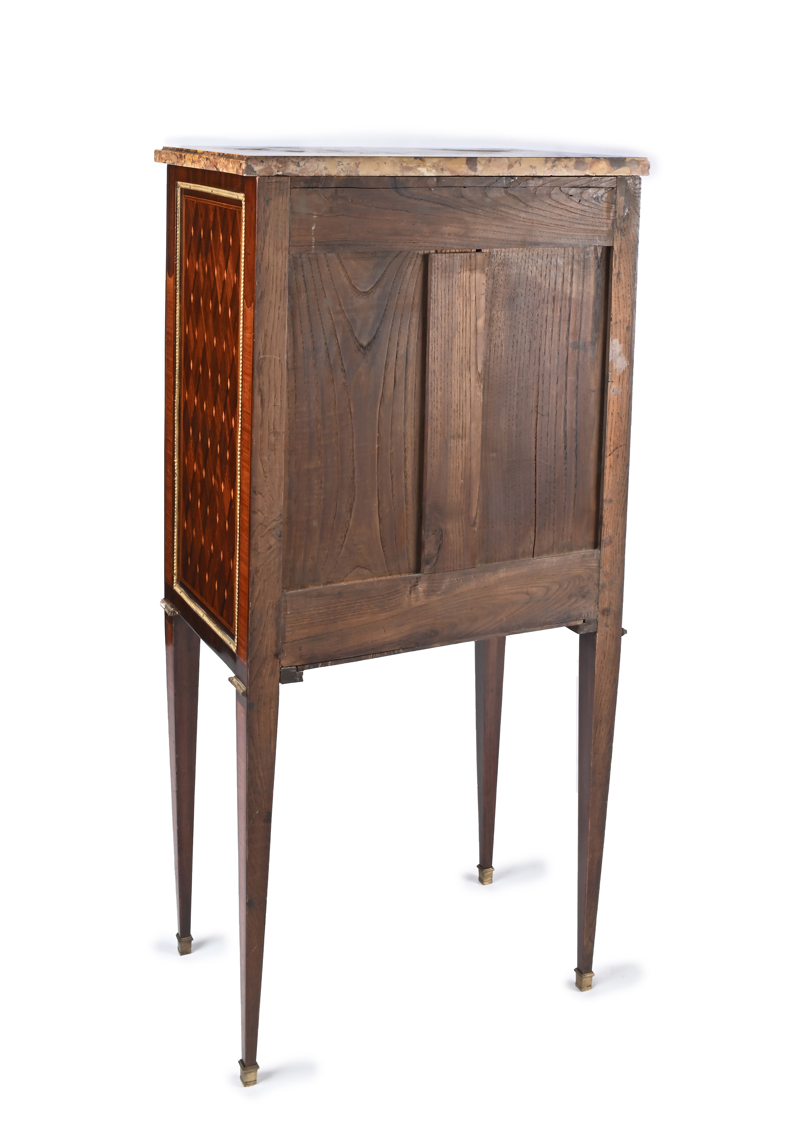 Bonheur du jour in mogano intarsiato d'epoca Napoleone III