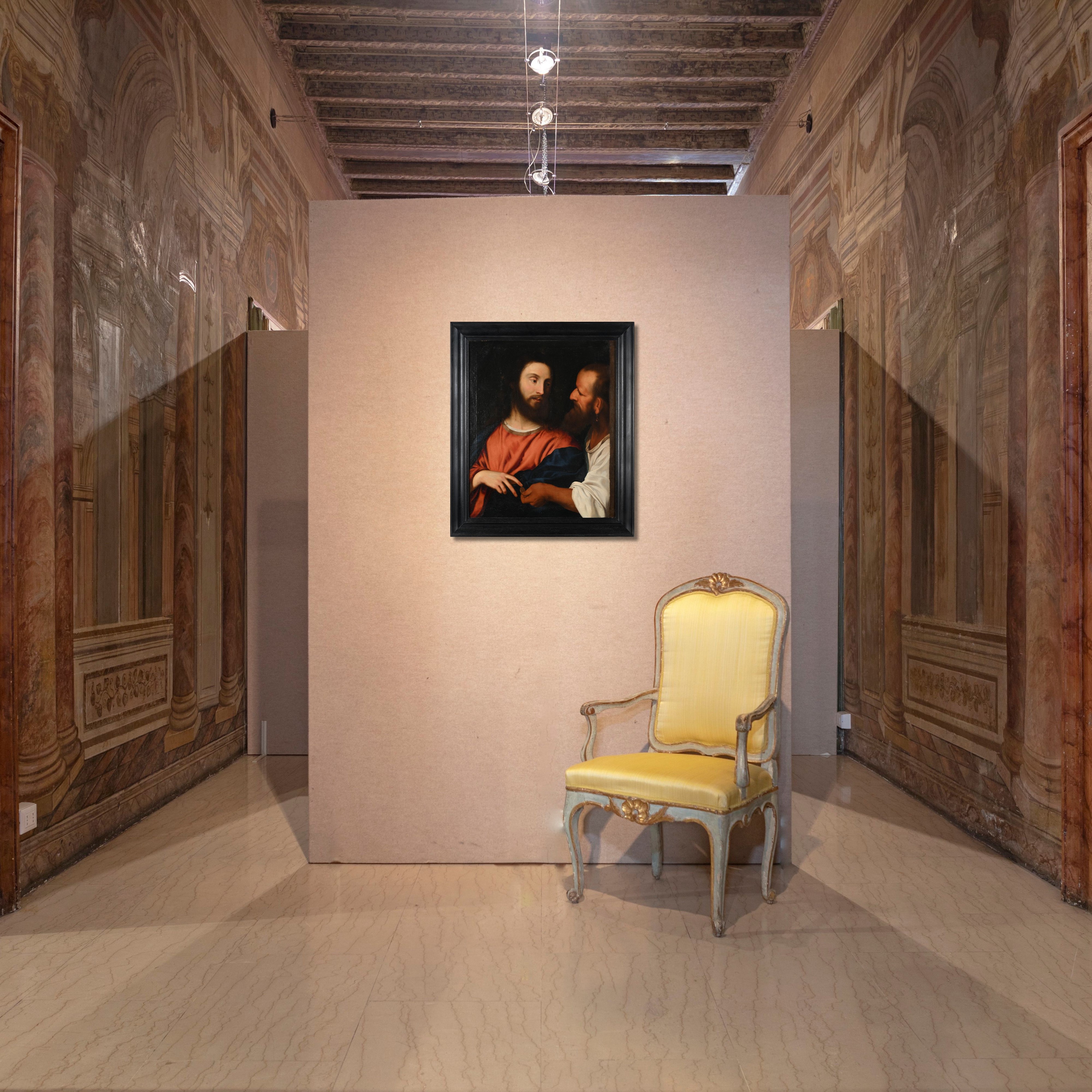 Scuola Veneta del XVIII Secolo - Cristo della Moneta da Tiziano