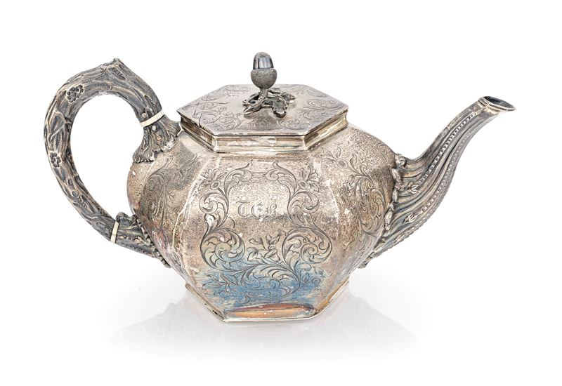 Teiera in Argento, Dublino 1881/1882