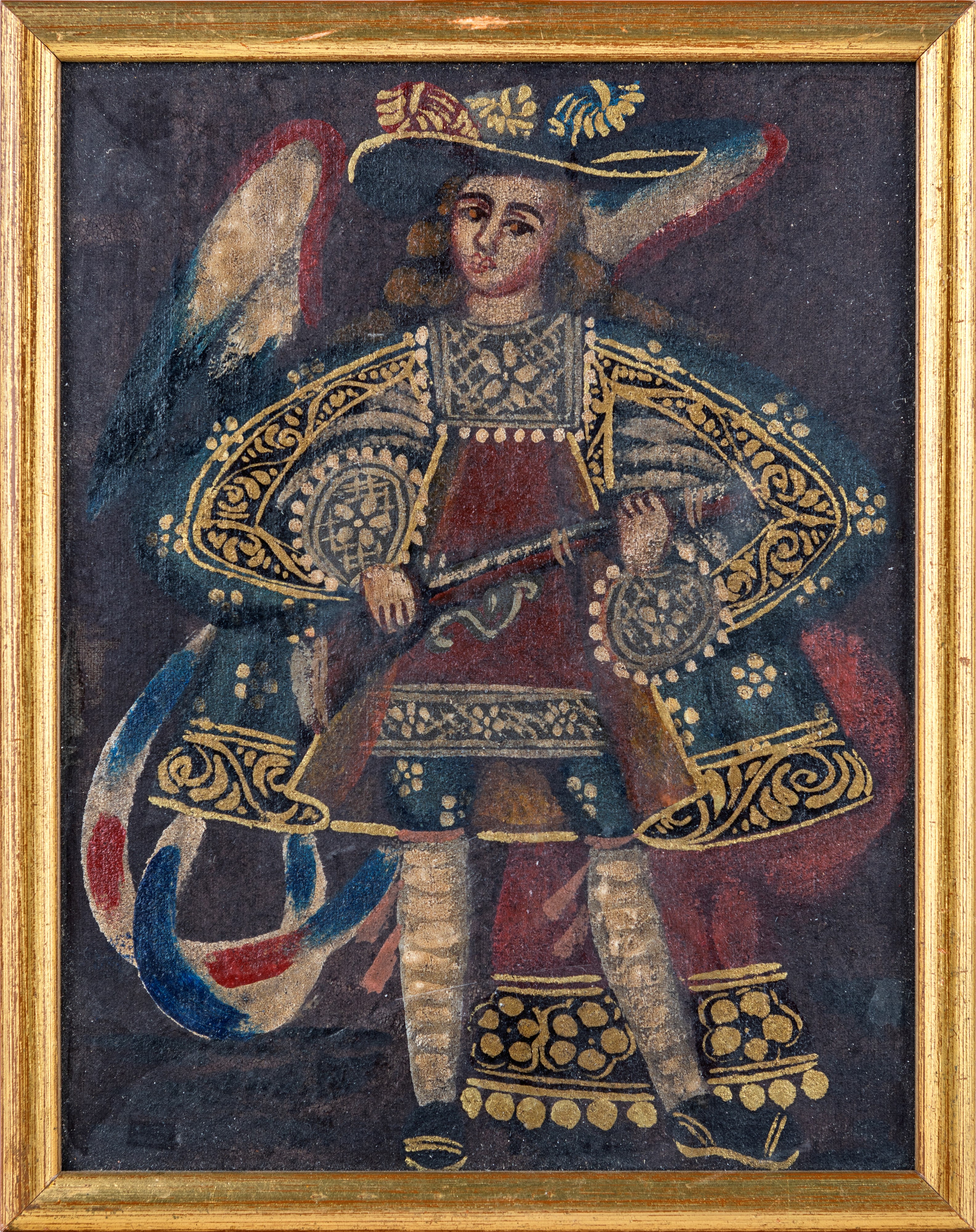 Tre Dipinti "angeli" di Cutzco
