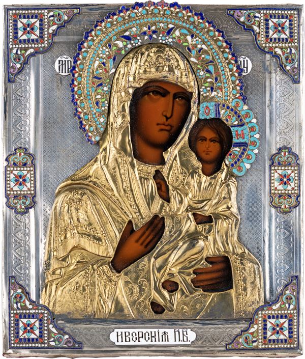 Iconografo russo della prima met&#224; del XX secolo - Madre di Dio di Smolensk