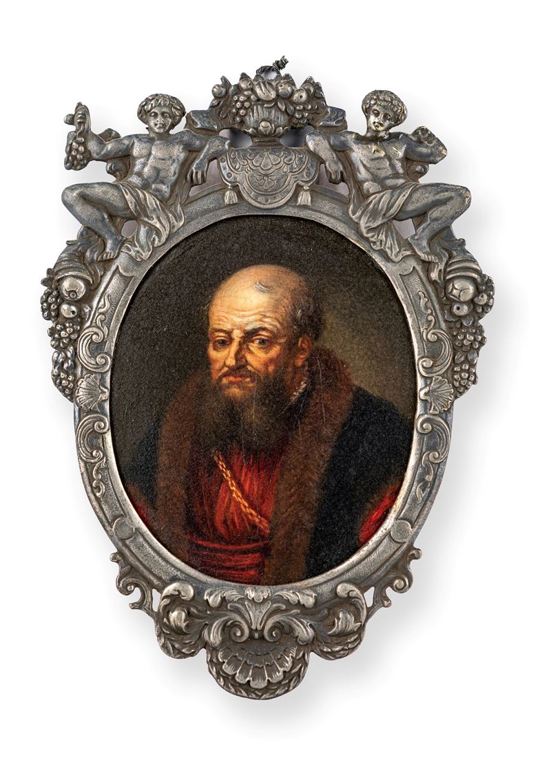 Pittore Fine XVII/inizio XVIII Secolo - Ritratto del Poeta Pietro Aretino