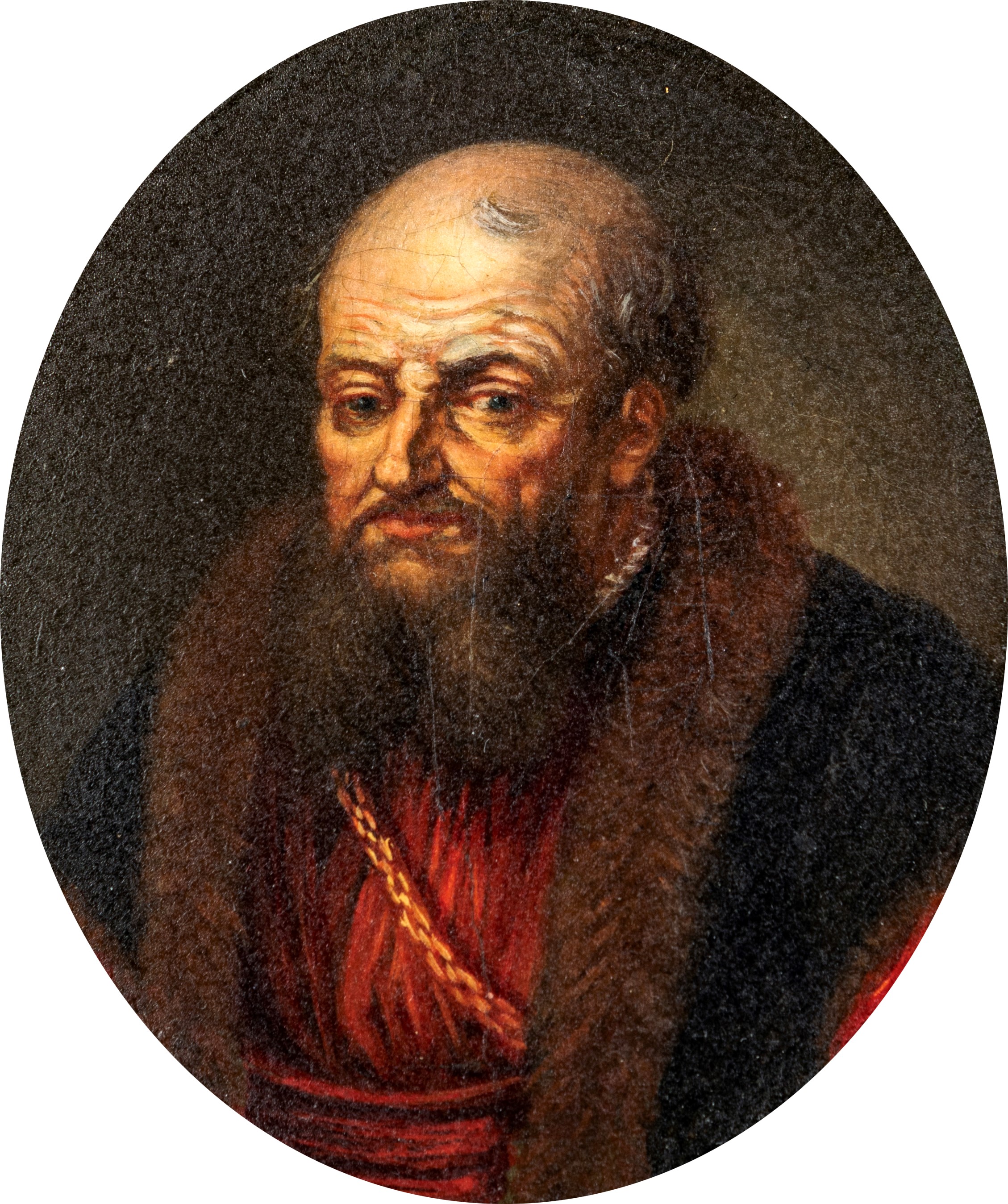 Pittore Fine XVII/inizio XVIII Secolo - Ritratto del Poeta Pietro Aretino