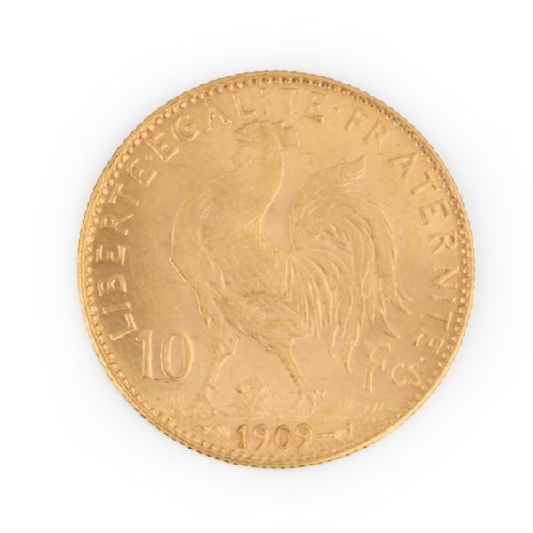 10 Franchi 1909 Repubblica Francese