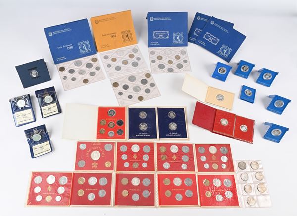 Lotto di monete Città del Vaticano, Repubblica Italiana ed estere