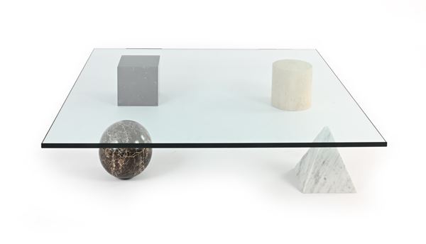 Massimo e Lella Vignelli - Tavolo basso mod. Metafora