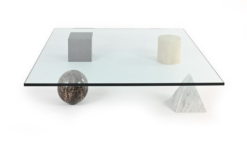 Massimo e Lella Vignelli - Tavolo Basso Mod. Metafora