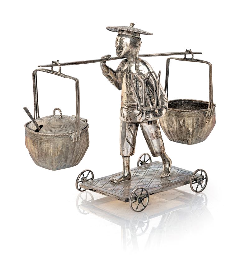 Cruet Antropomorfo in Argento