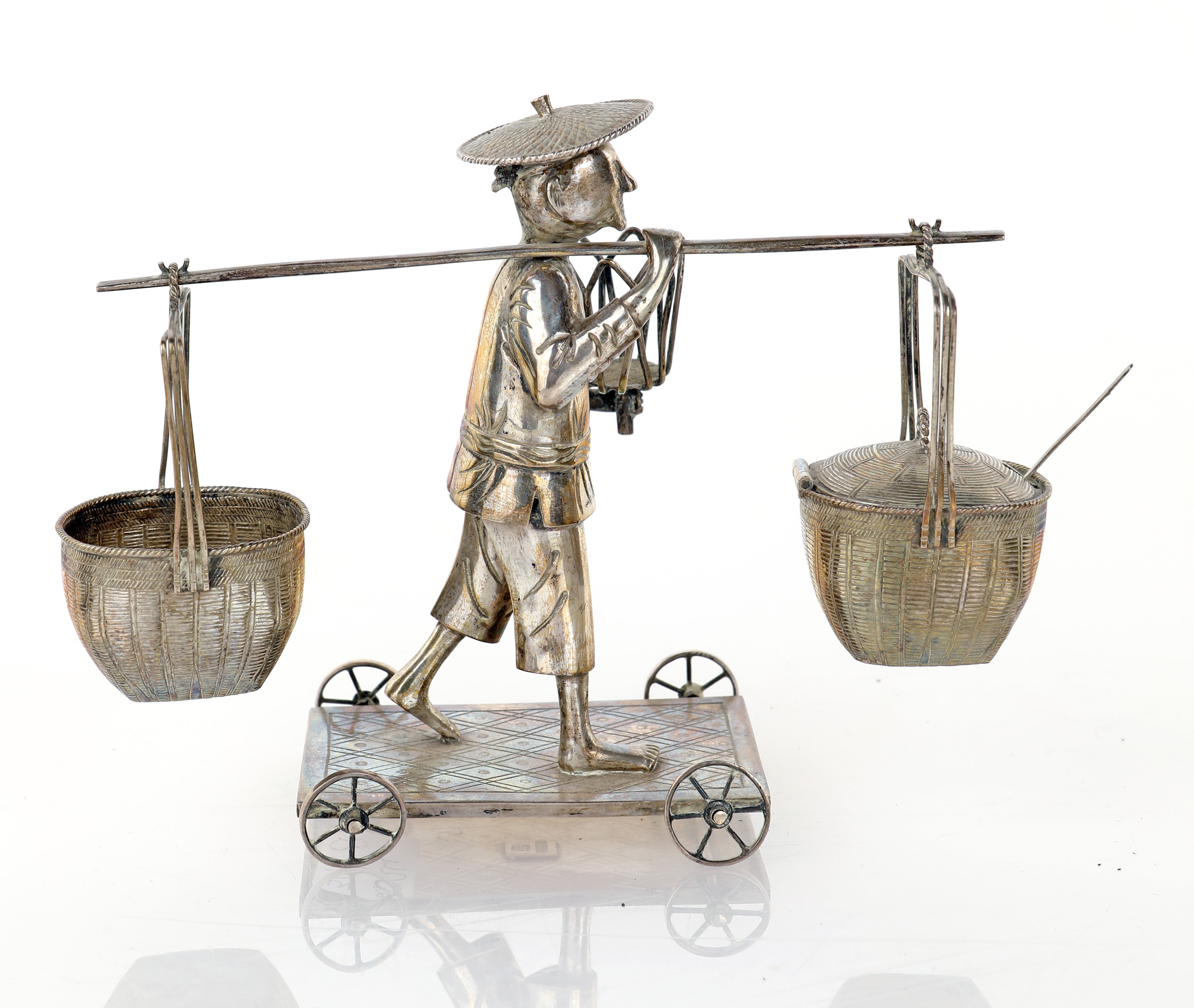 Cruet Antropomorfo in Argento
