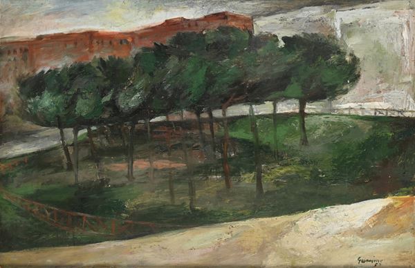 Piero Guccione - Paesaggio