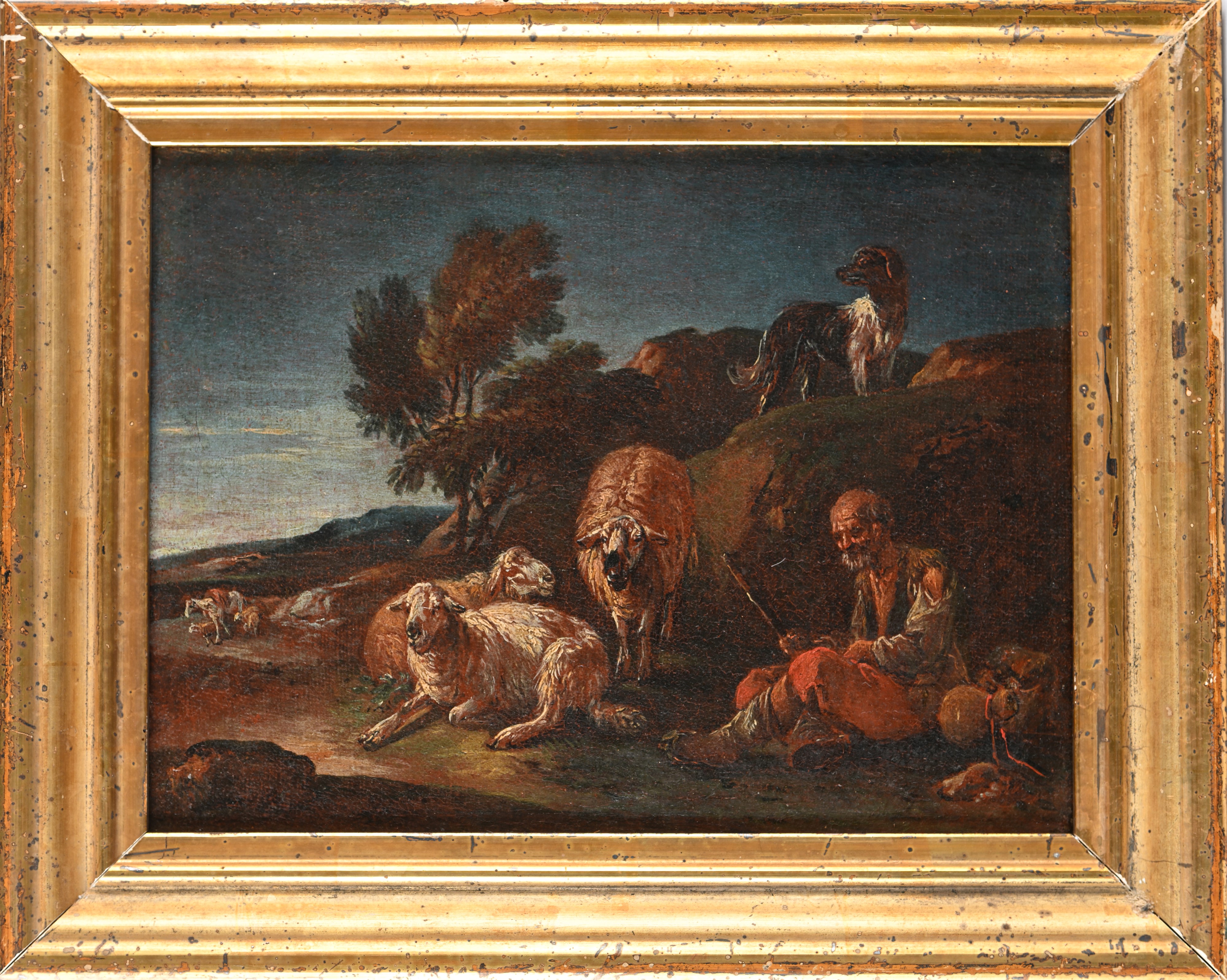 Philipp Peter Roos - Paesaggio con Armenti al Pascolo
