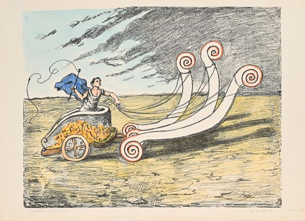 Giorgio De Chirico - La biga invicibile