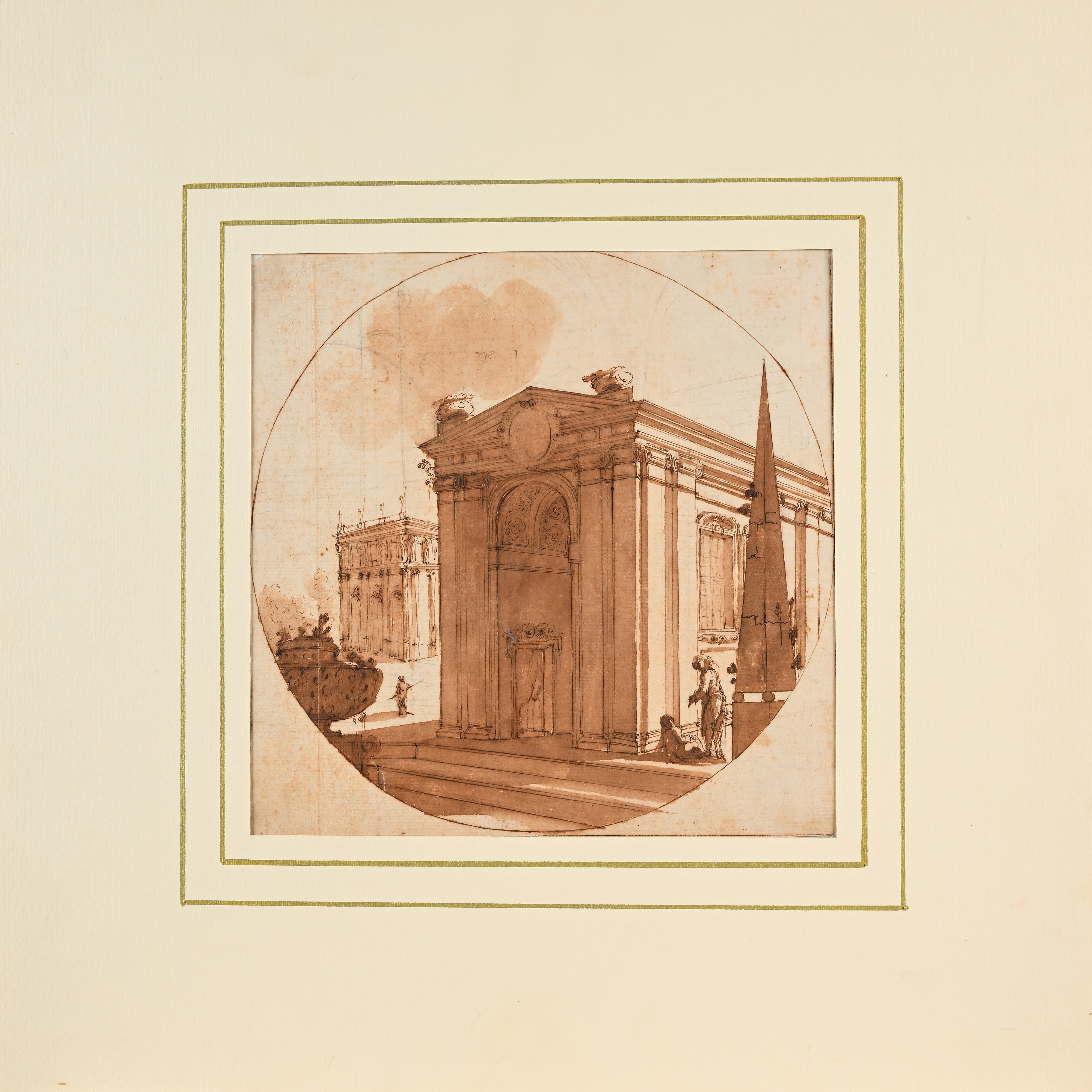Scuola Fiorentina del XVIII Secolo - Studi di Paesaggi e Architetture