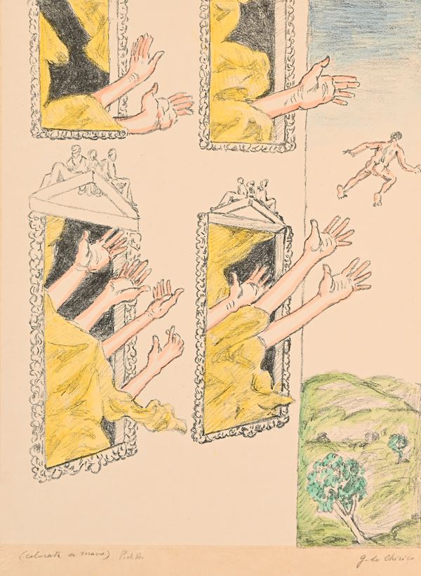 Giorgio De Chirico - Le Mani Misteriose