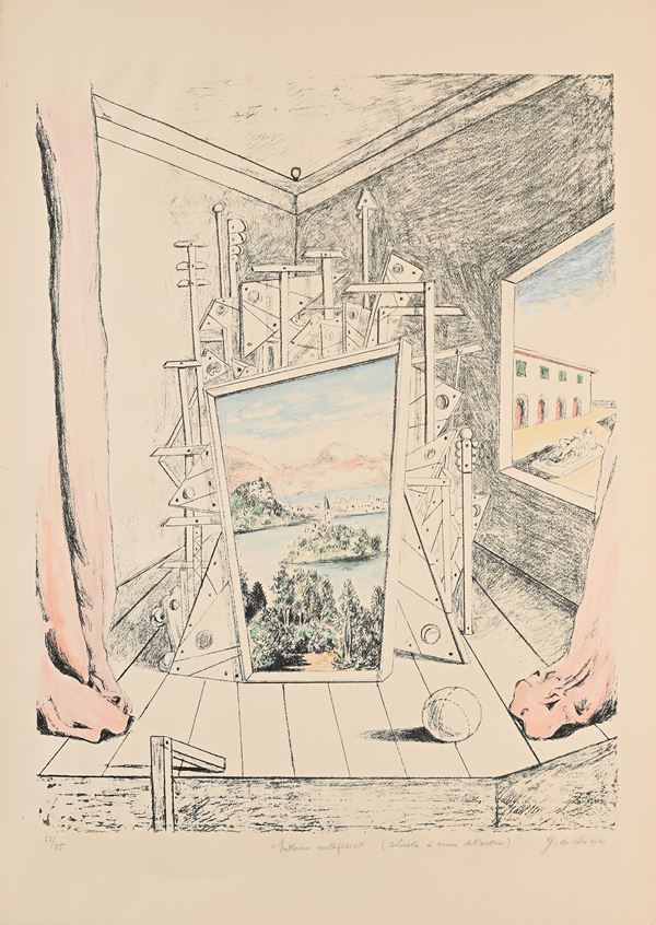 Giorgio De Chirico - Interno Metafisico