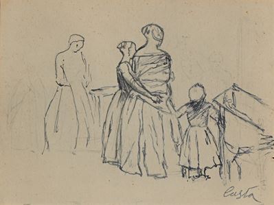 Figure Femminili con Bambina