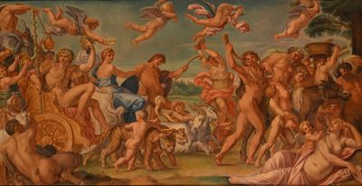 Trionfo di Bacco e Arianna Copia da Annibale Carracci