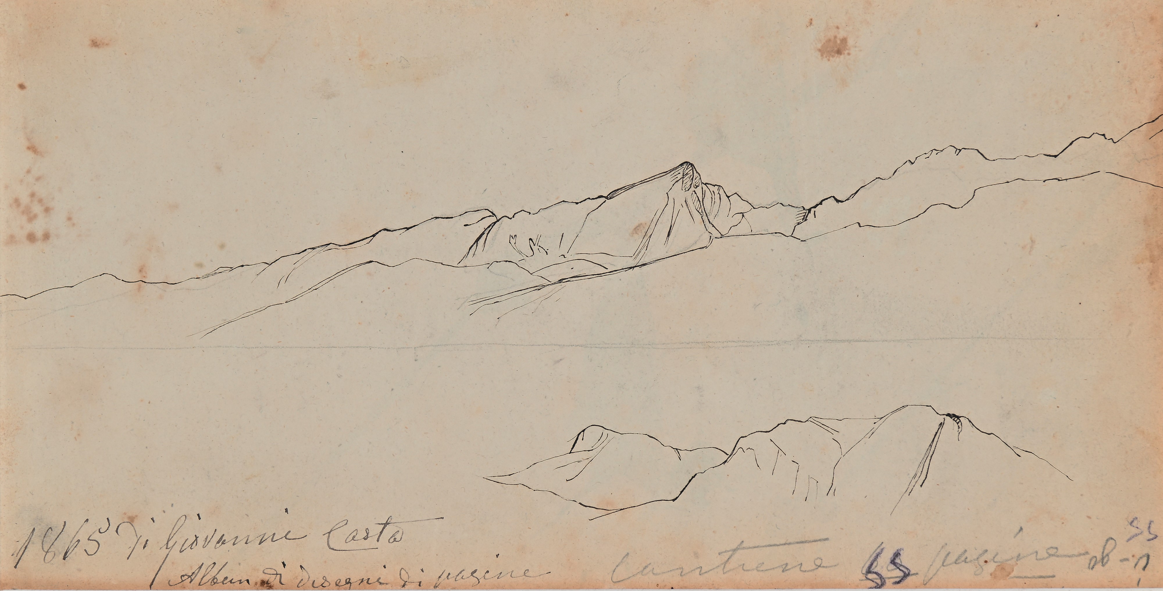Giovanni (nino) Costa - Taccuino di Quaranta Fogli