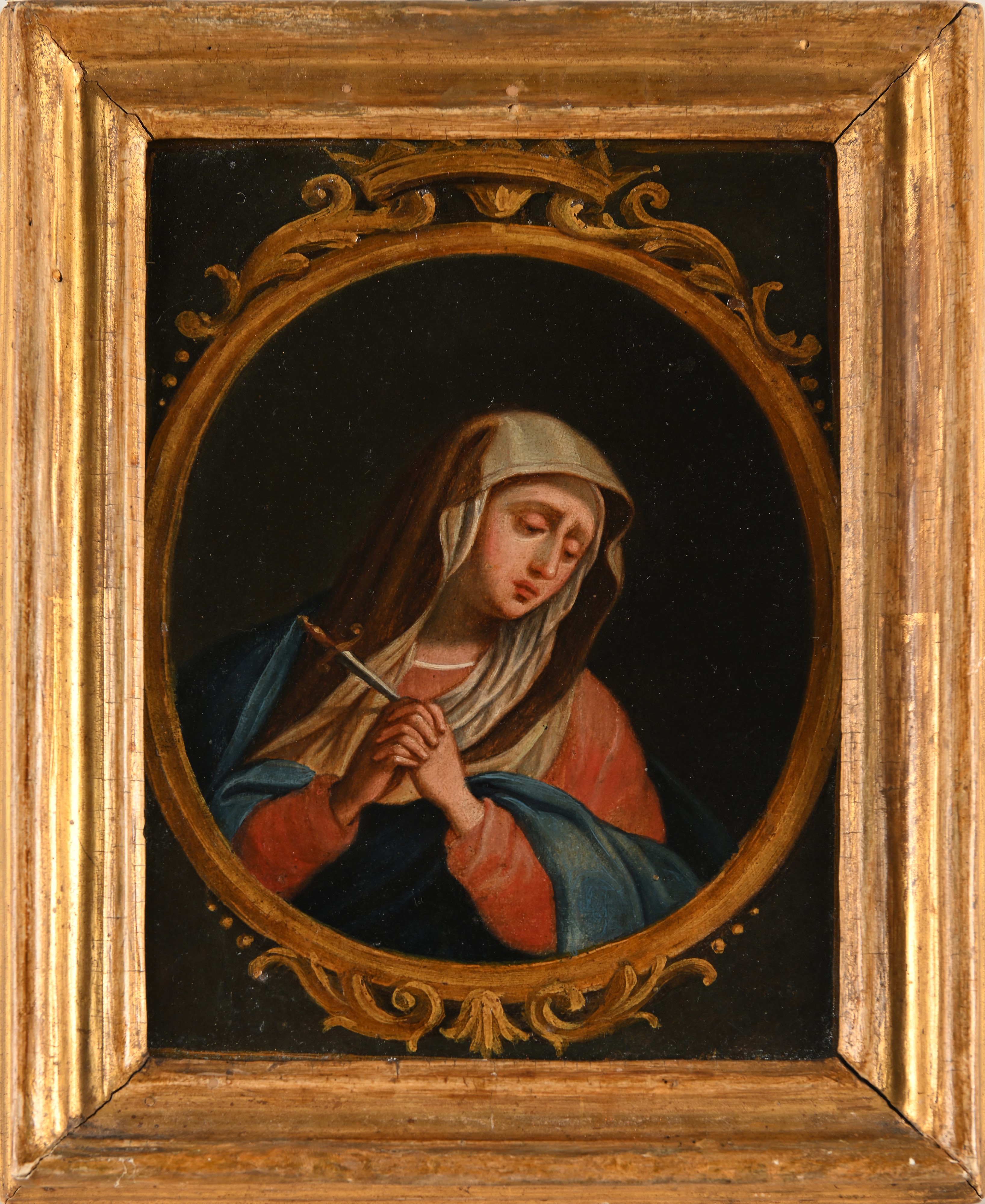 Scuola Napoletana del XVIII Secolo - Madonna