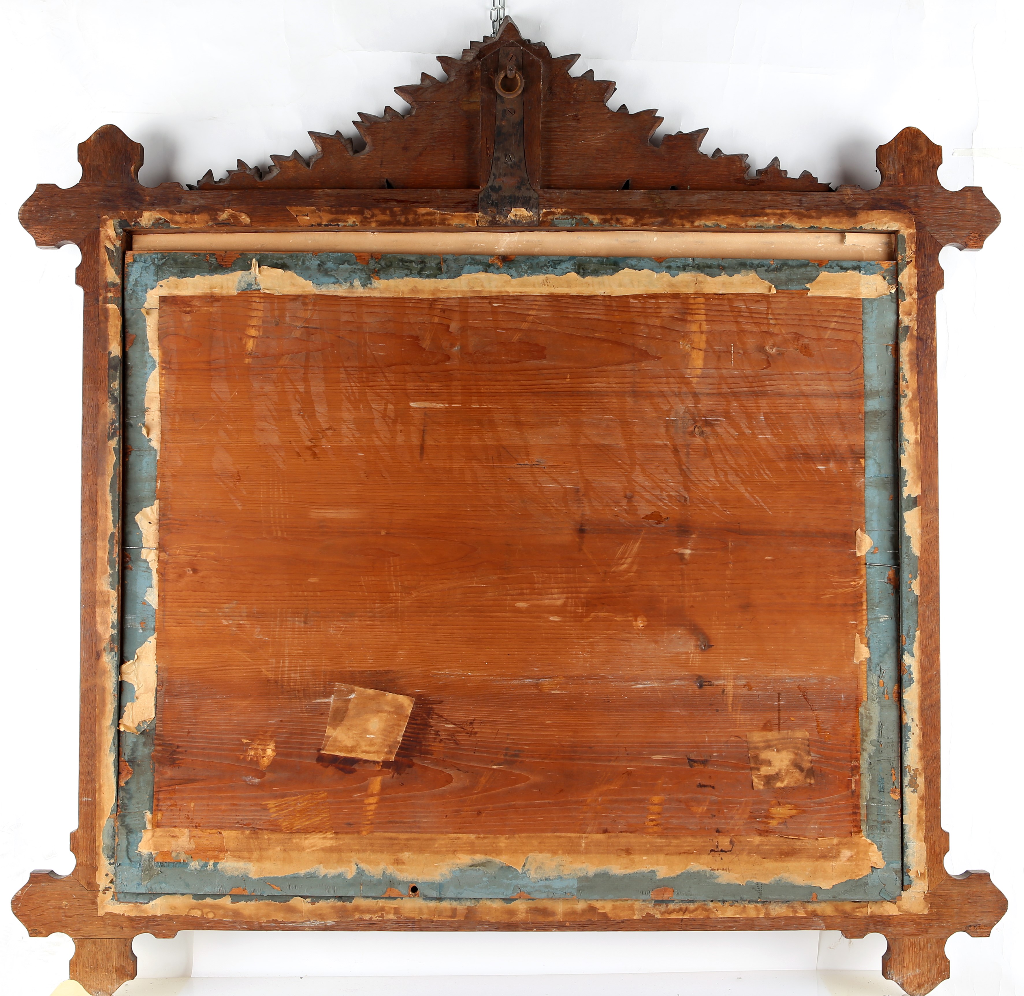Coppia di Cornici in Legno Naturale, Inghilterra, Inizi XX Secolo