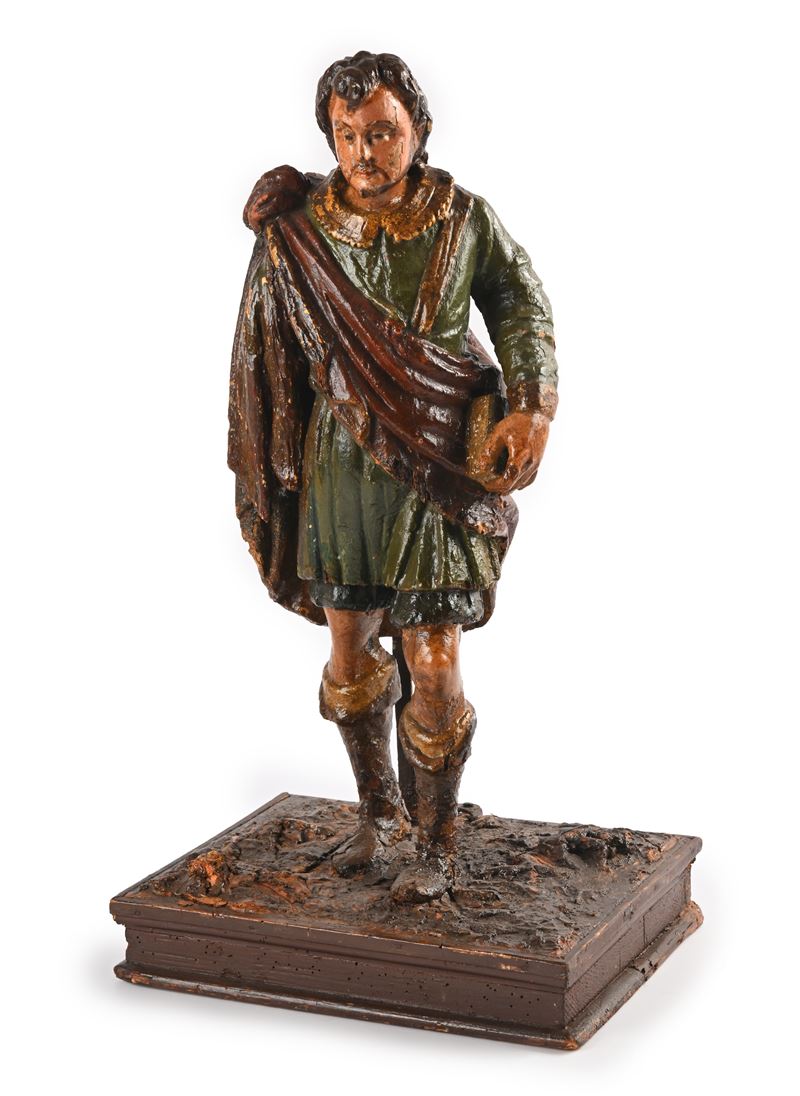Scultura in Legno Policromo, XVIII Secolo
