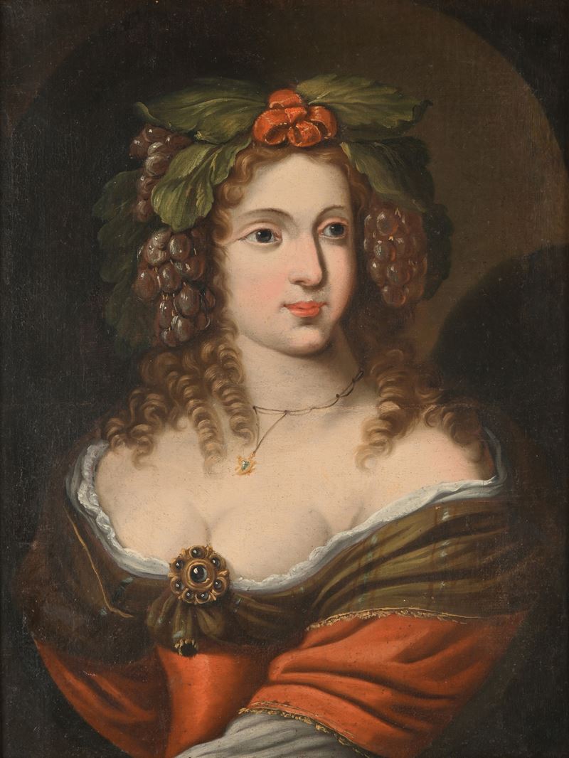 Scuola Fiamminga del XVIII Secolo - Allegoria Dell'autunno