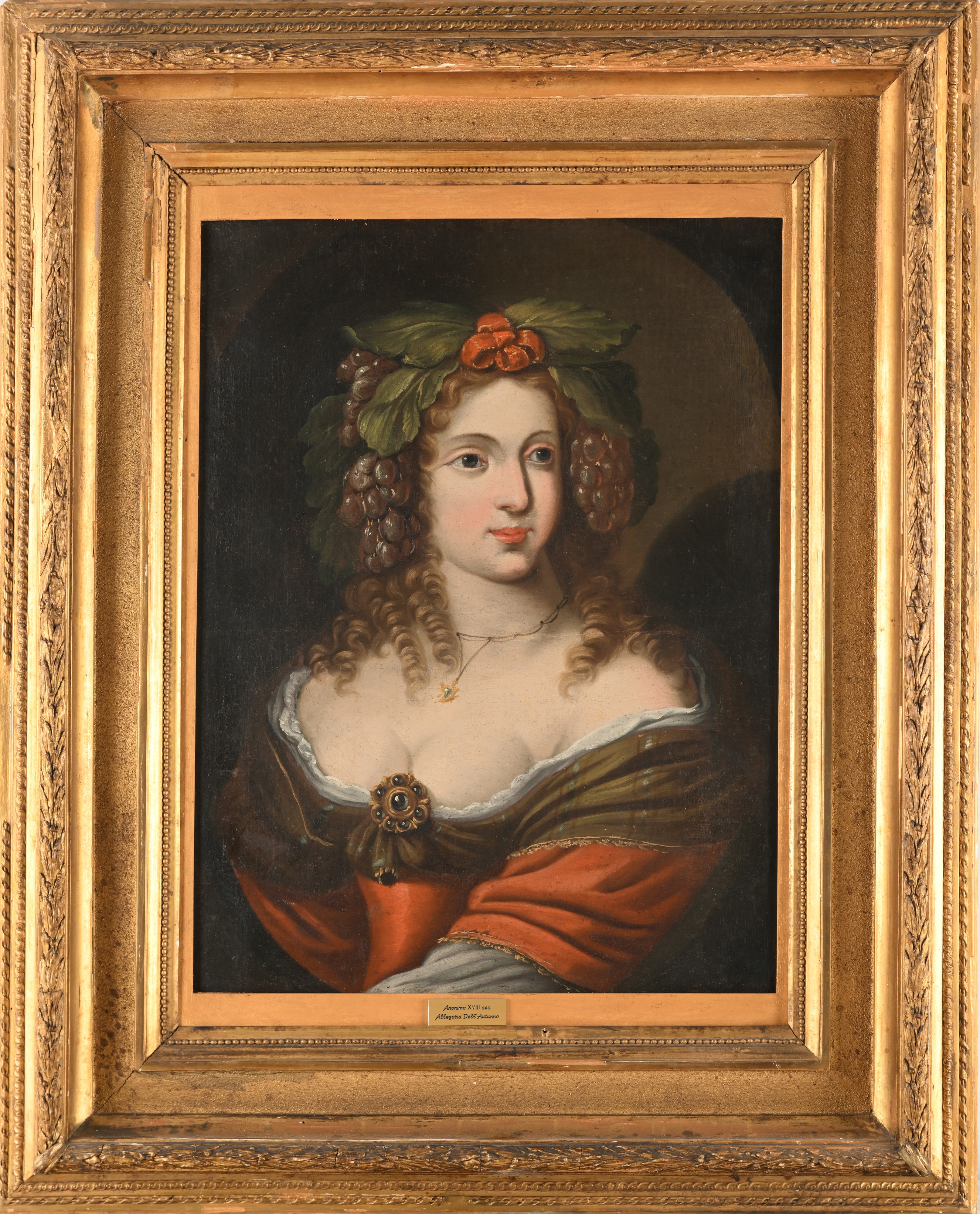 Scuola Fiamminga del XVIII Secolo - Allegoria Dell'autunno