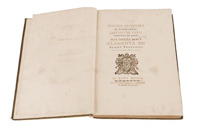 Discorsi Pastorali del Monsignore Gaetano De Carli Vescovo di Rieti alla Santità di N.s. Clemente...
