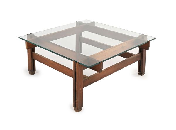 Coppia di tavolini produzione Cassina