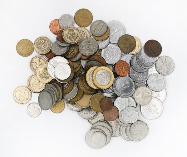 Lotto di monete italiane ed estere