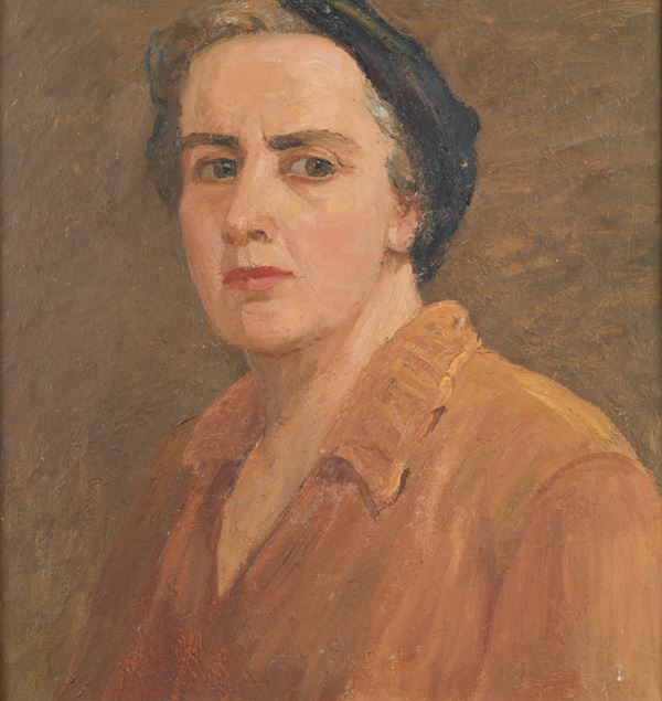 Virginia  Tomescu Scrocco - Autoritratto