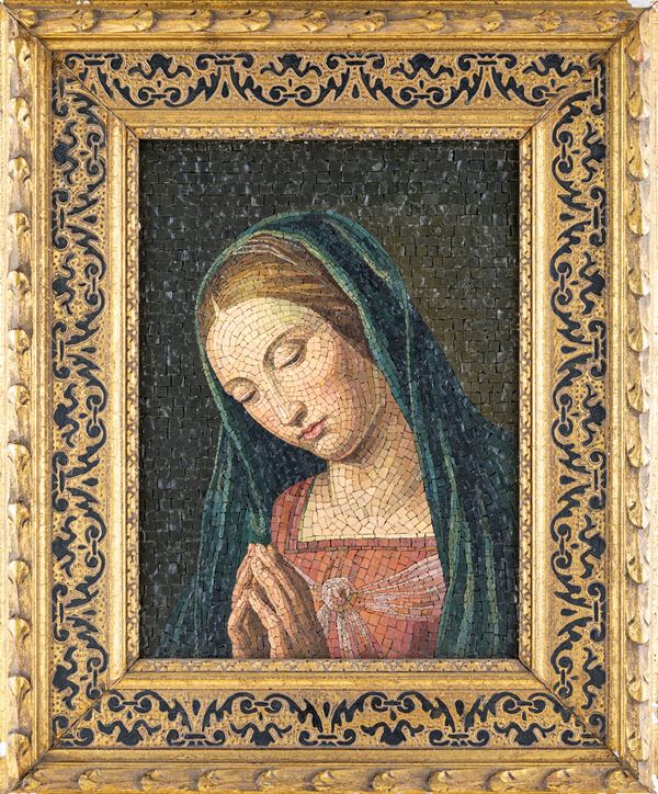 Madonna orante, da Sassoferrato, fine del XIX secolo