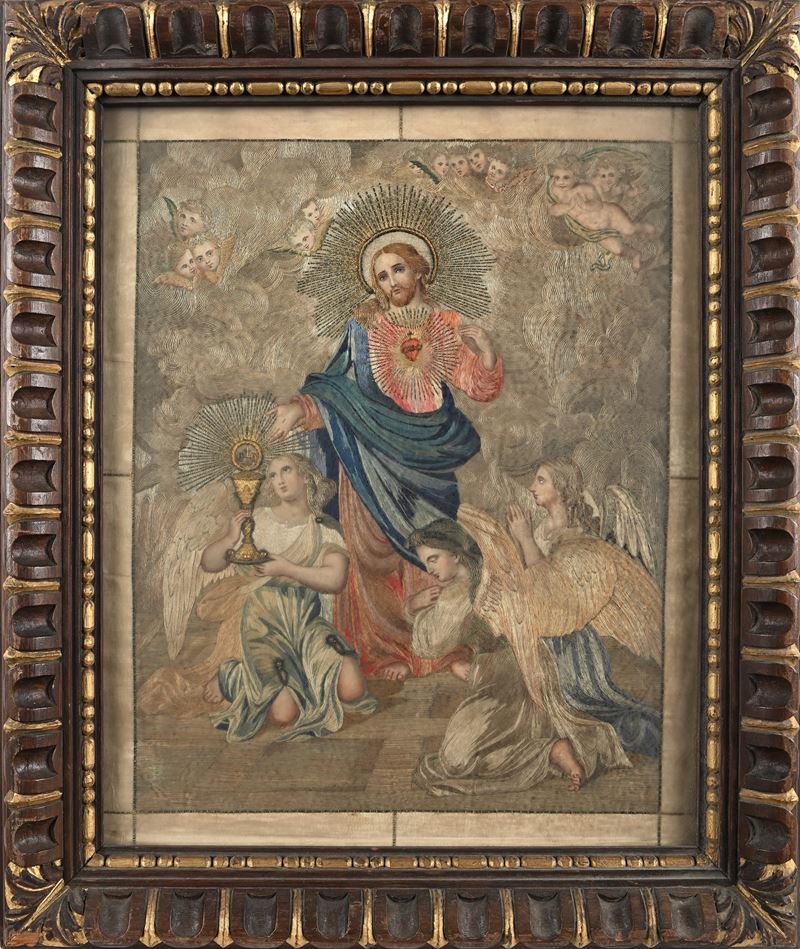 Angeli Adoranti il Sacro Cuore di Gesù, XIX Secolo