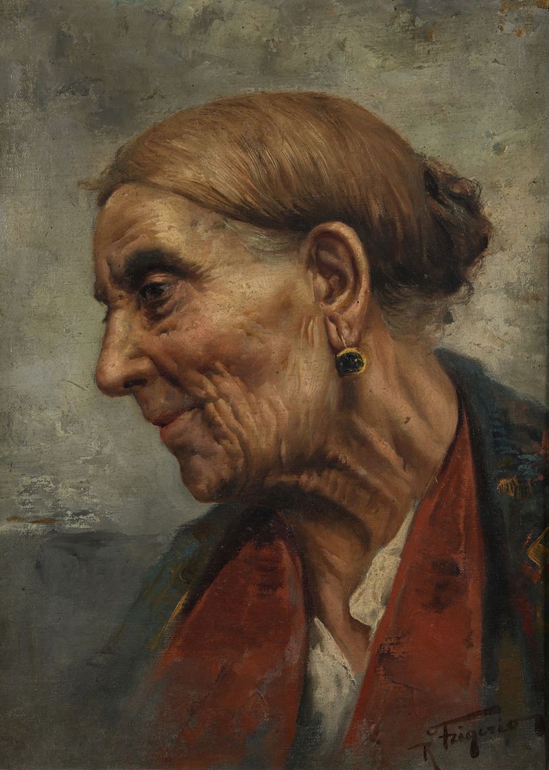 Raffaele Frigerio - Popolana in Costume