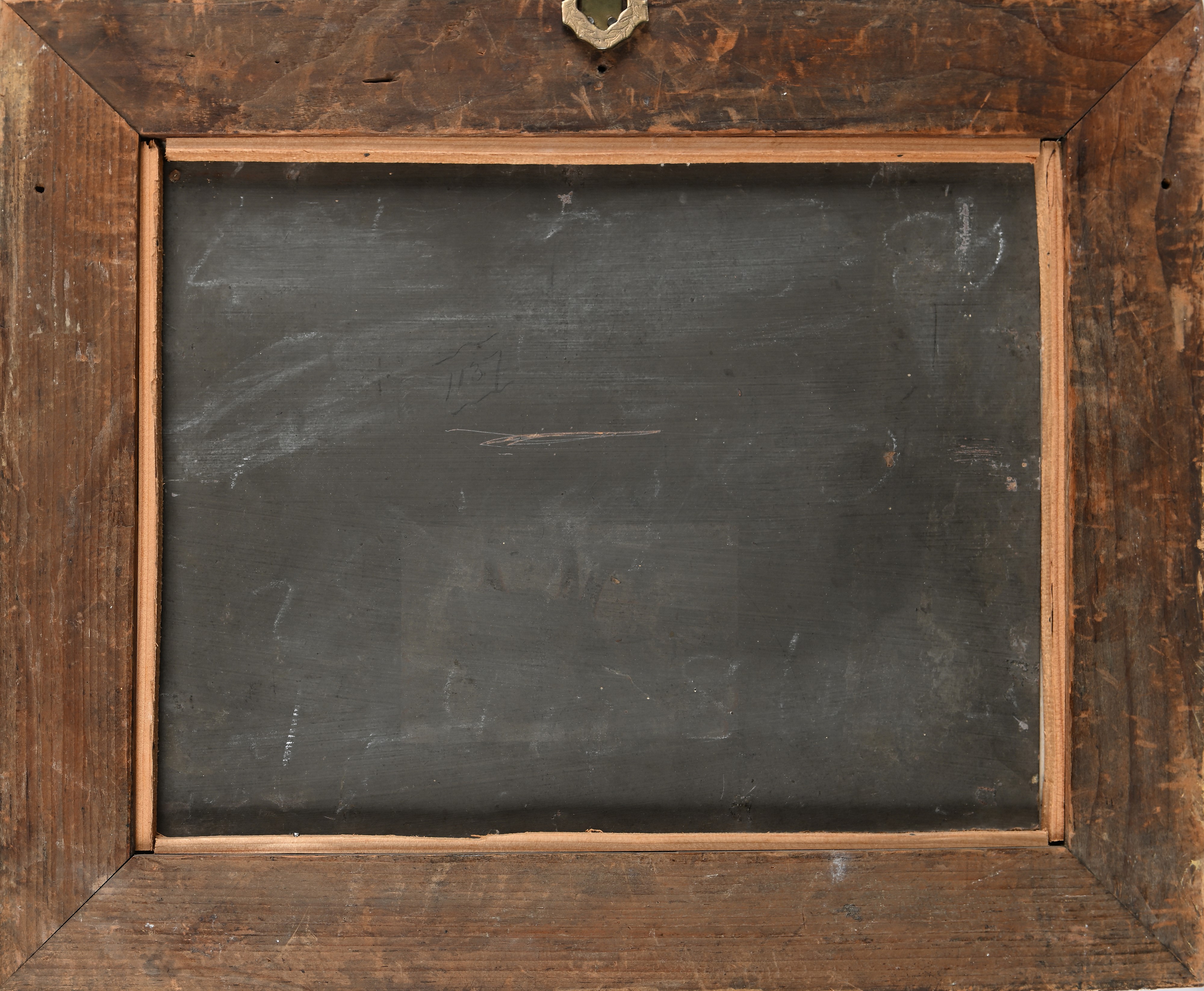 Coppia di dipinti raffiguranti cavalli e cavalieri