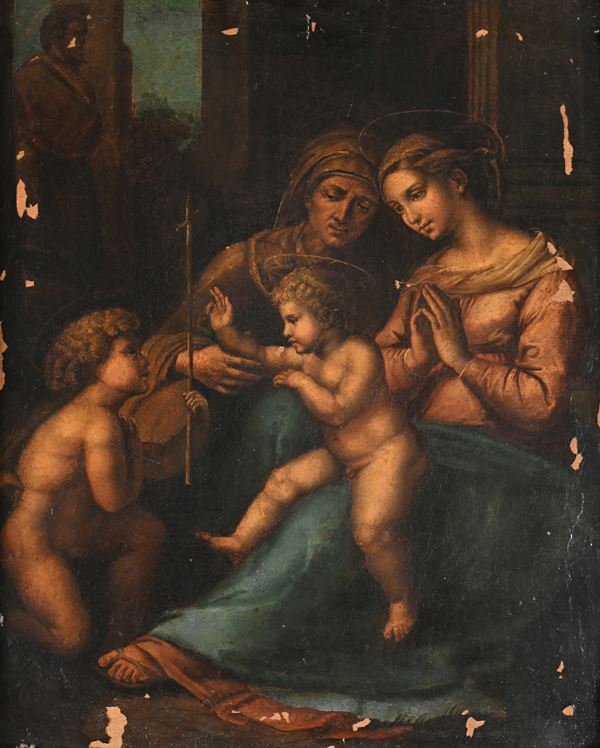 Raffaello Sanzio - Madonna del Divino Amore