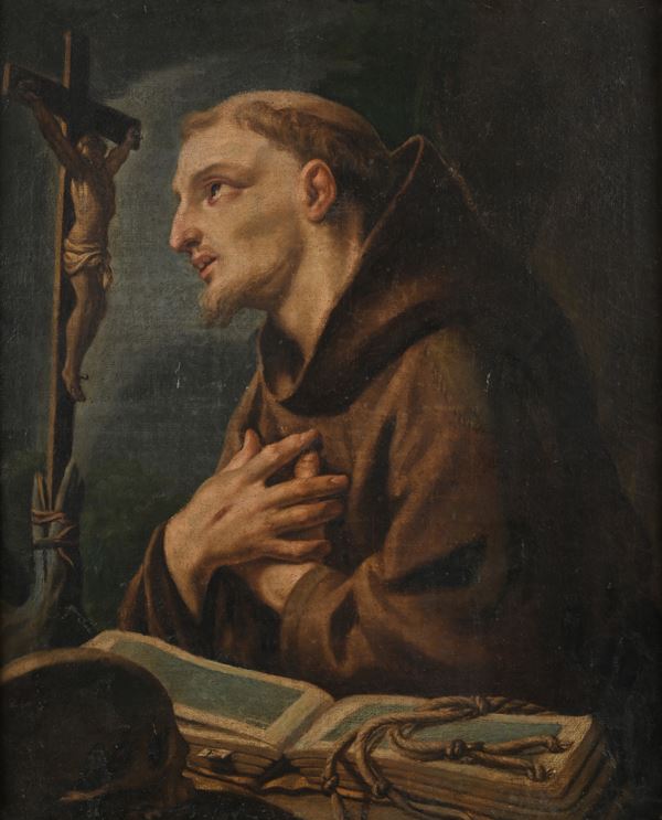 Francesco Trevisani - San Francesco in preghiera 