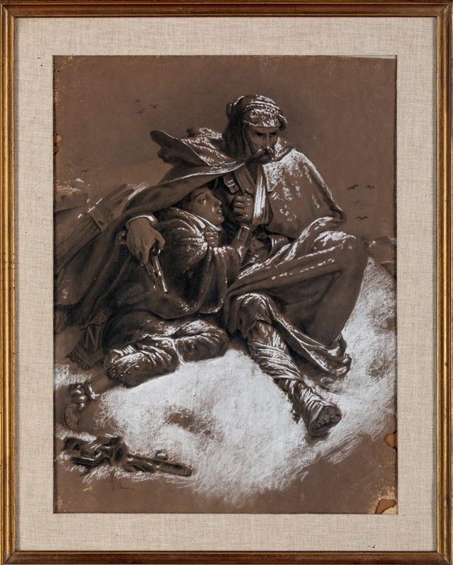 Pittore del XIX/XX Secolo - Soldati di Napoleone