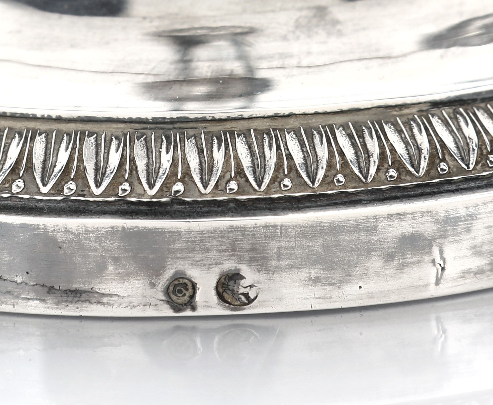 Coppia di candelieri in argento, Roma