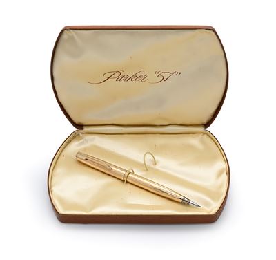 Parker 51 - Porta Mine in Metallo Placcato in Oro Rosso 12 Kt