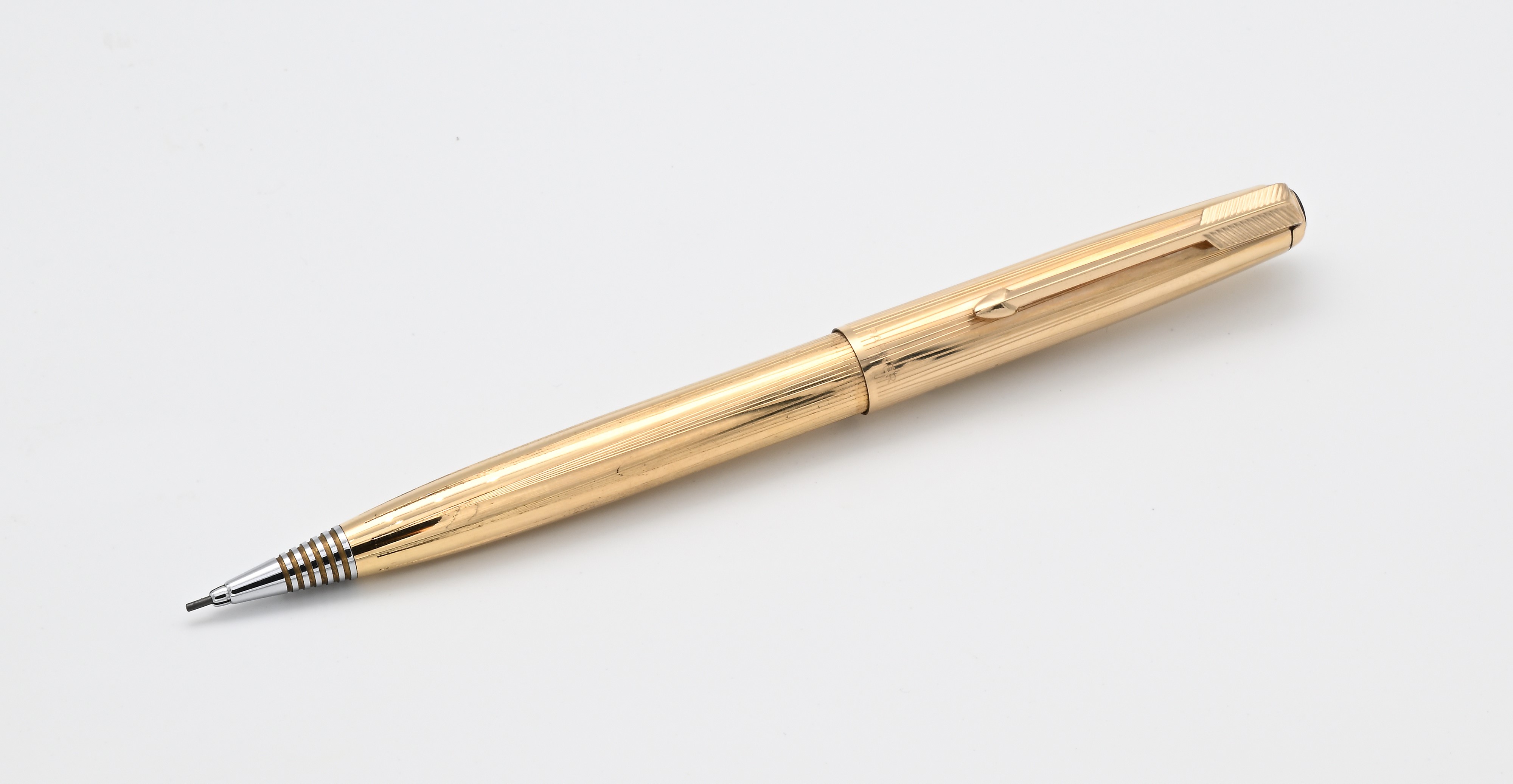 Parker 51 - Porta Mine in Metallo Placcato in Oro Rosso 12 Kt