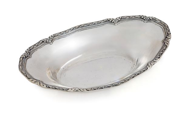 Vaschetta centrotavola in argento