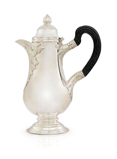 Caffettiera con Manico Ebanizzato