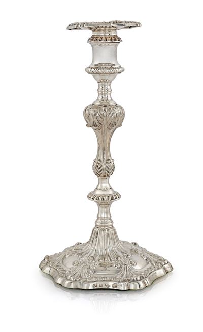 Candeliere in Argento, Londra 1767