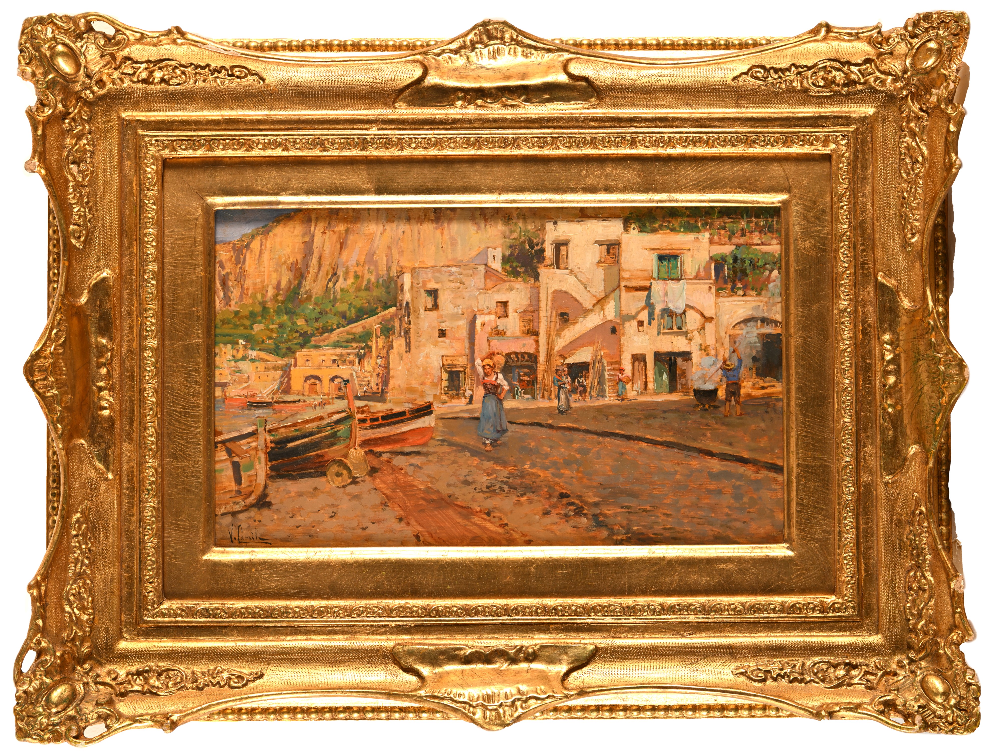 Vincenzo Caprile - Veduta di Capri